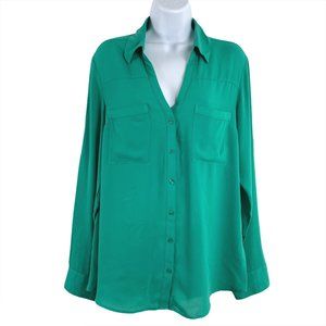 Express Portofino Shirt Slim Fit Green